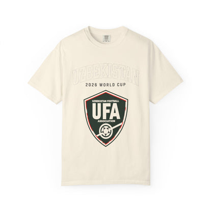 UZBEKISTAN Unisex Garment-Dyed T-shirt