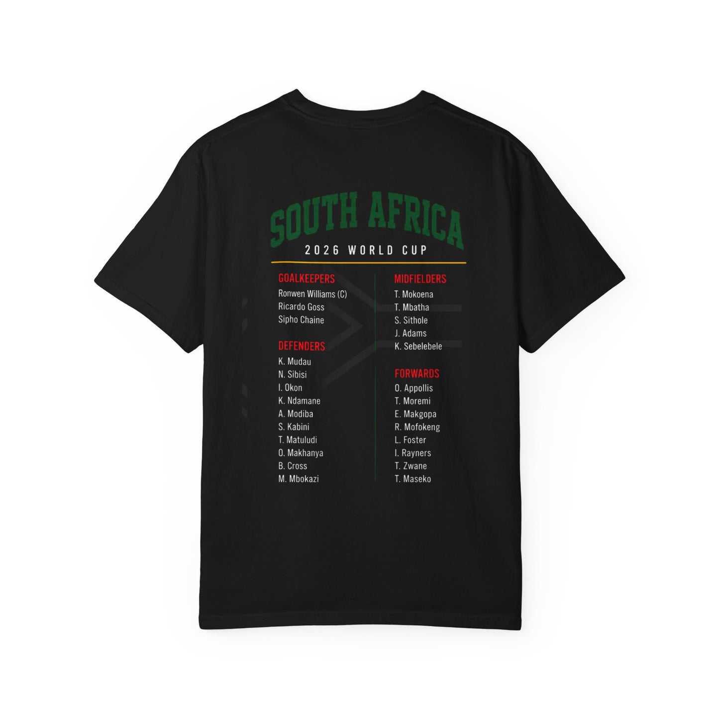 FIFA SOUTH AFRICA Unisex Garment-Dyed T-shirt