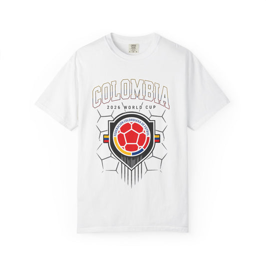 FIFA COLOMBIA Unisex Garment-Dyed T-shirt