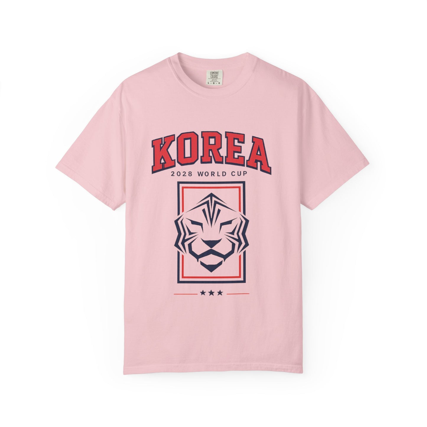 KOREA Unisex Garment-Dyed T-shirt