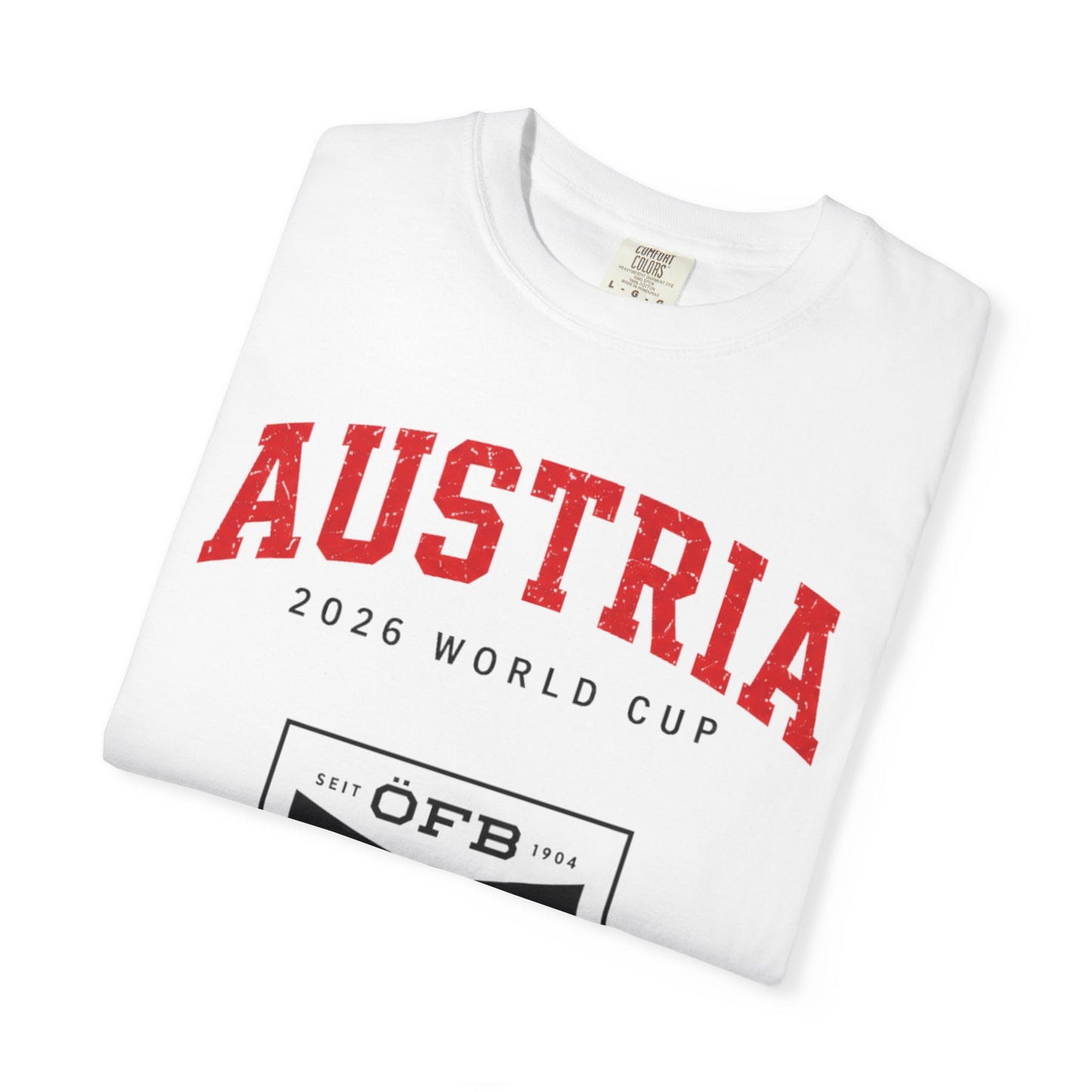 AUSTRIA Unisex Garment-Dyed T-shirt