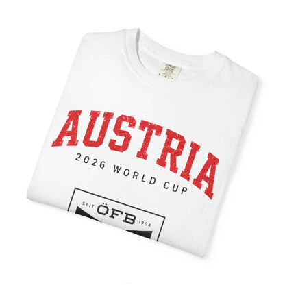 AUSTRIA Unisex Garment-Dyed T-shirt