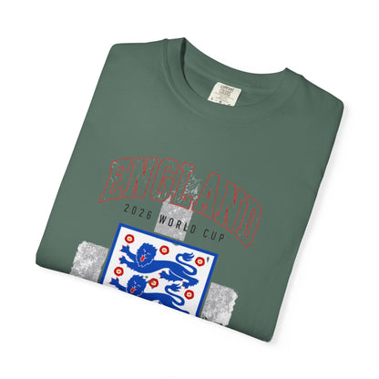 ENGLAND Unisex Garment-Dyed T-shirt