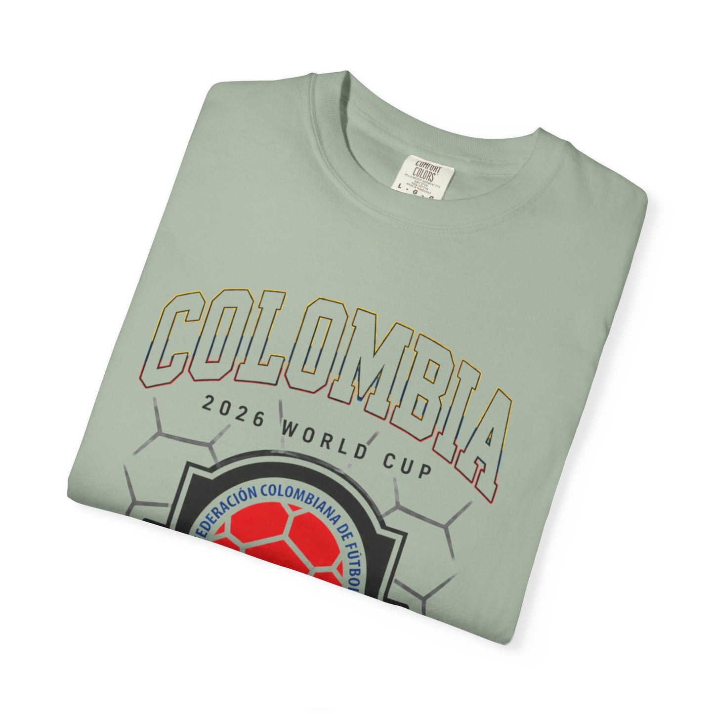 FIFA COLOMBIA Unisex Garment-Dyed T-shirt
