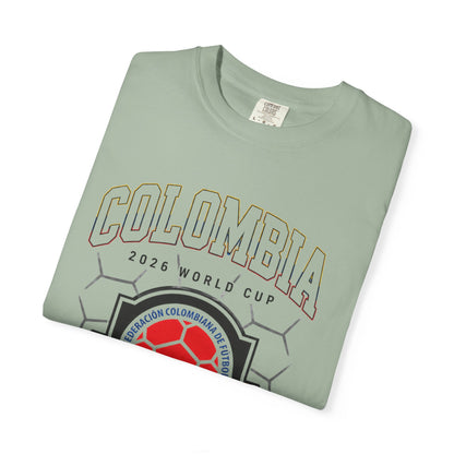 FIFA COLOMBIA Unisex Garment-Dyed T-shirt