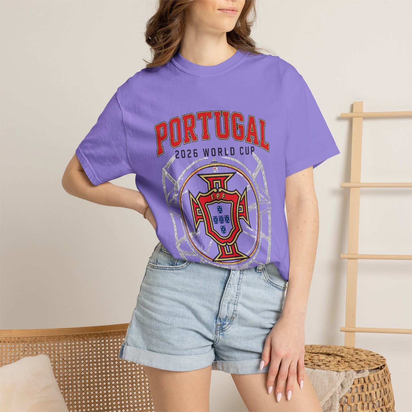 PORTUGAL Unisex Garment-Dyed T-shirt
