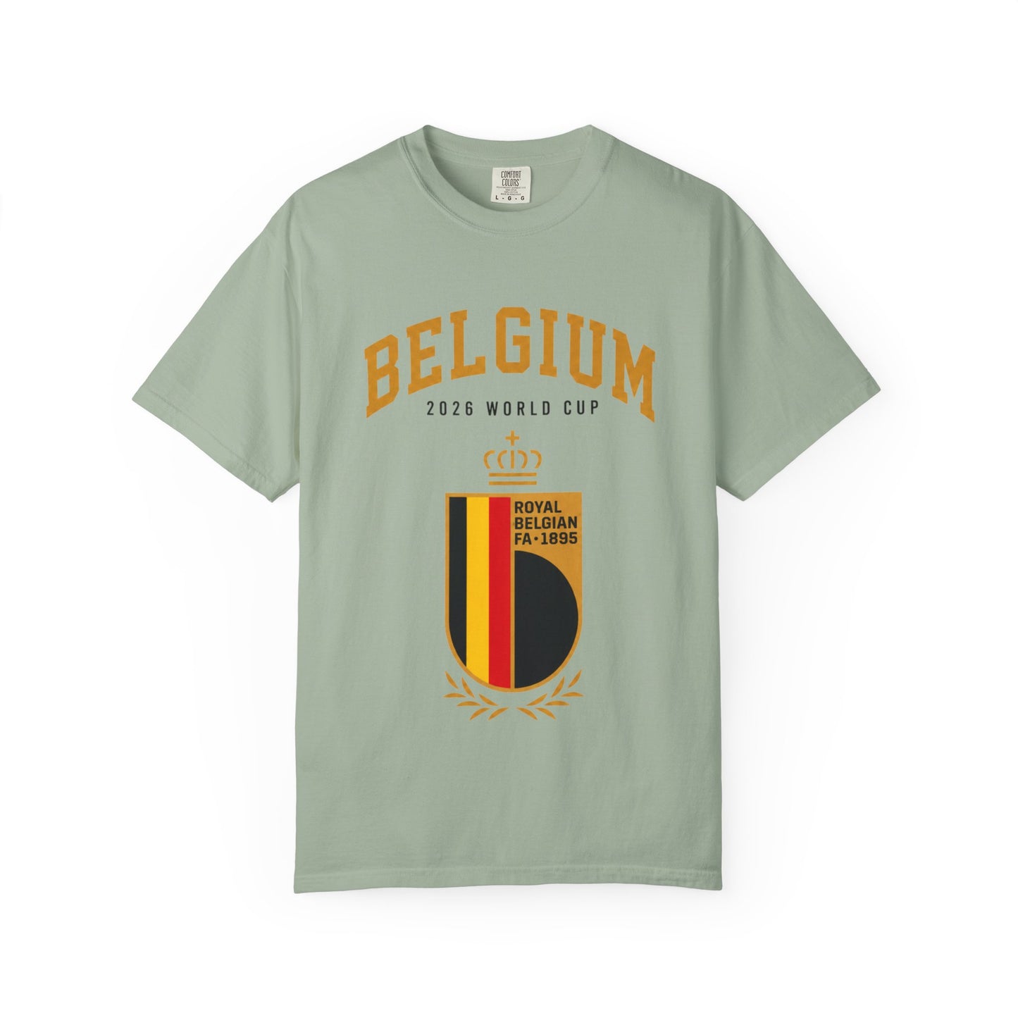 Belgium Unisex Garment-Dyed T-shirt