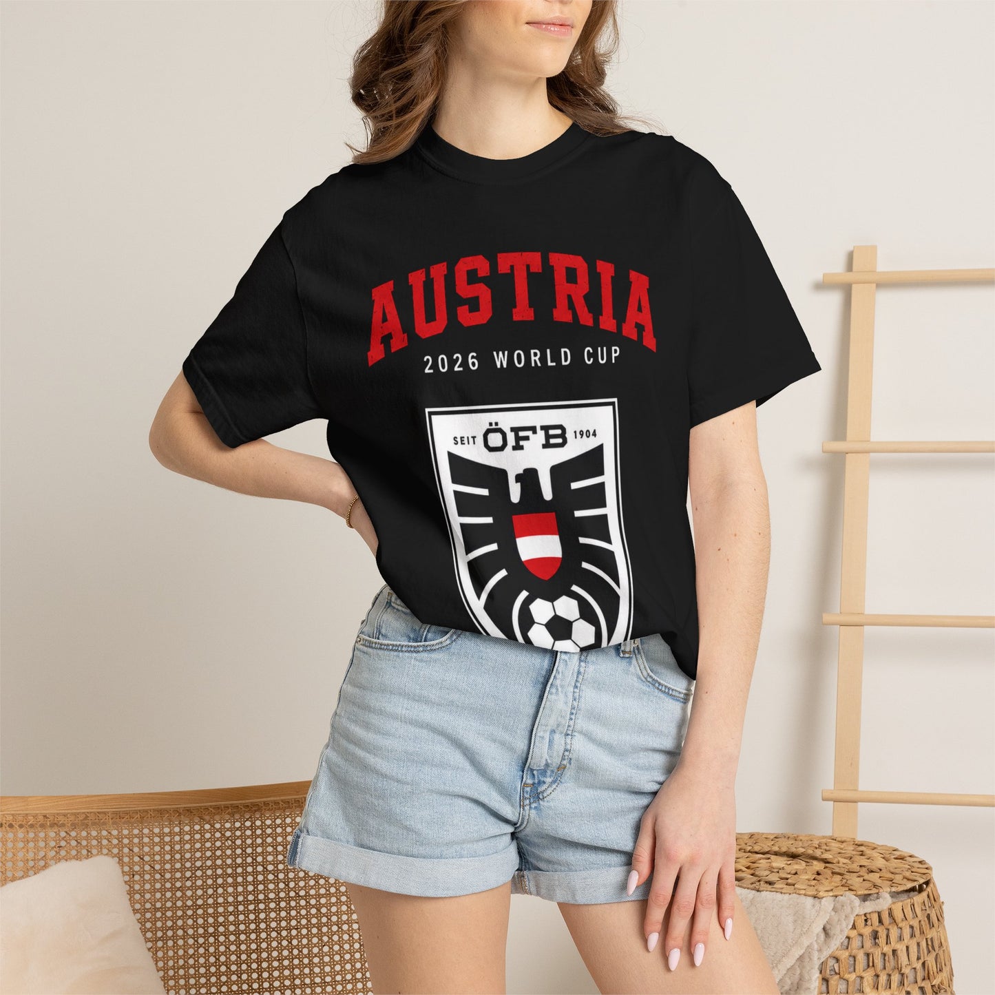 AUSTRIA Unisex Garment-Dyed T-shirt