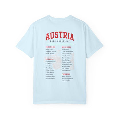 AUSTRIA Unisex Garment-Dyed T-shirt