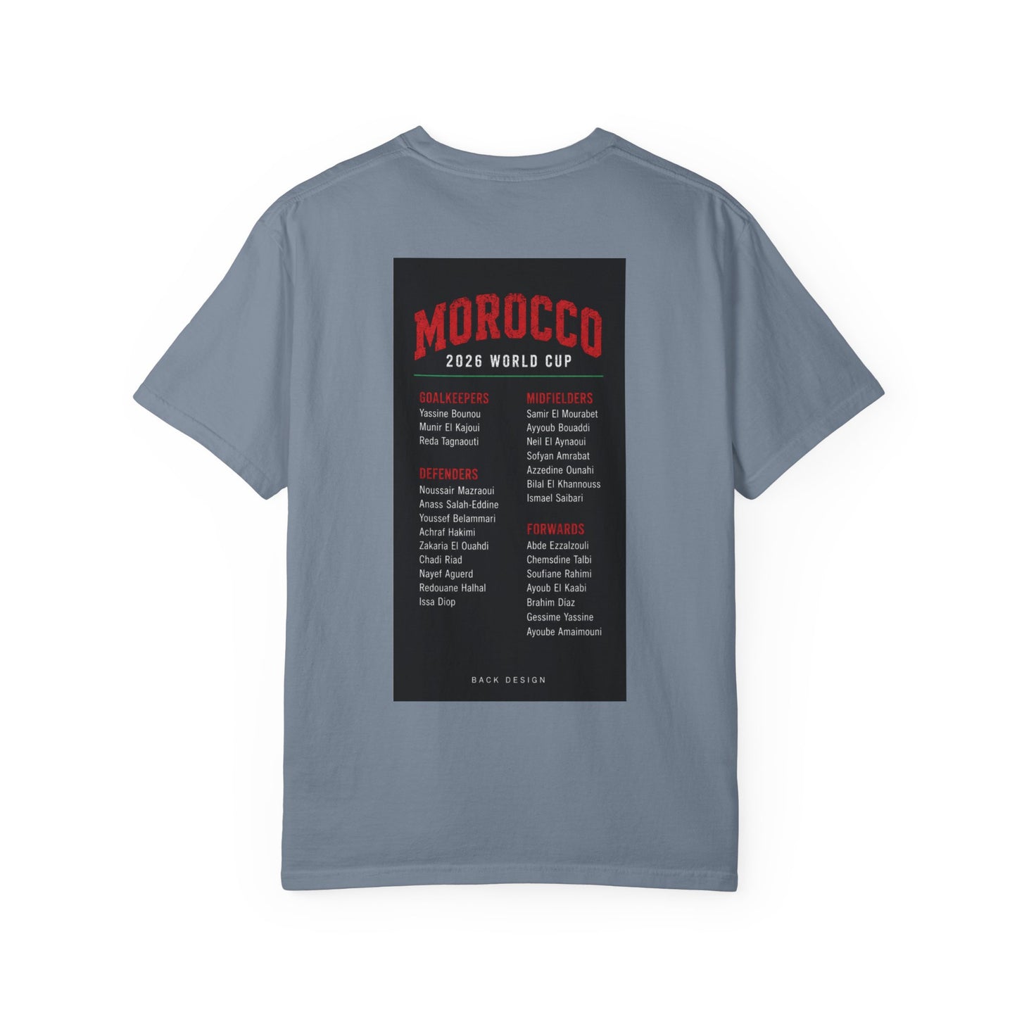 MOROCCO Unisex Garment-Dyed T-shirt