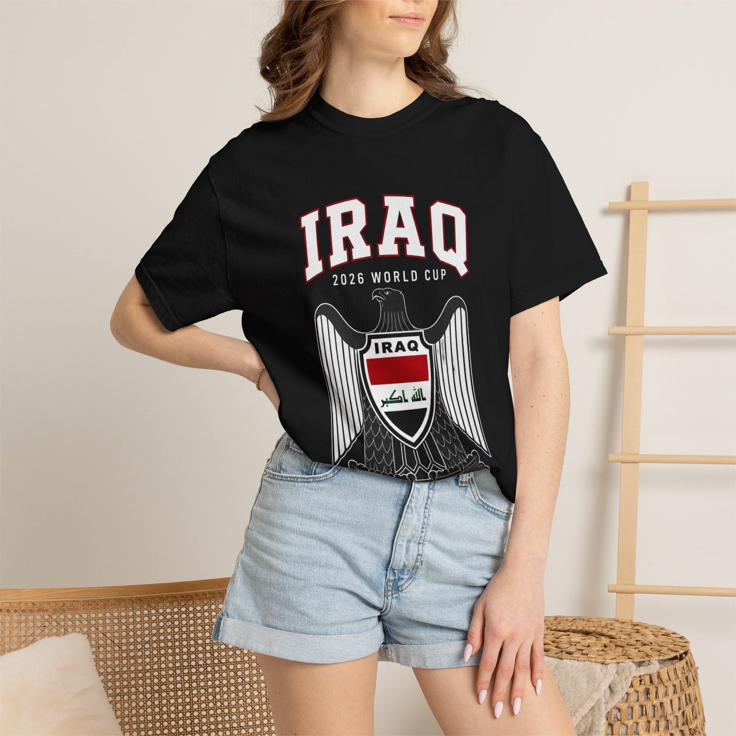 IRAQ Unisex Garment-Dyed T-shirt