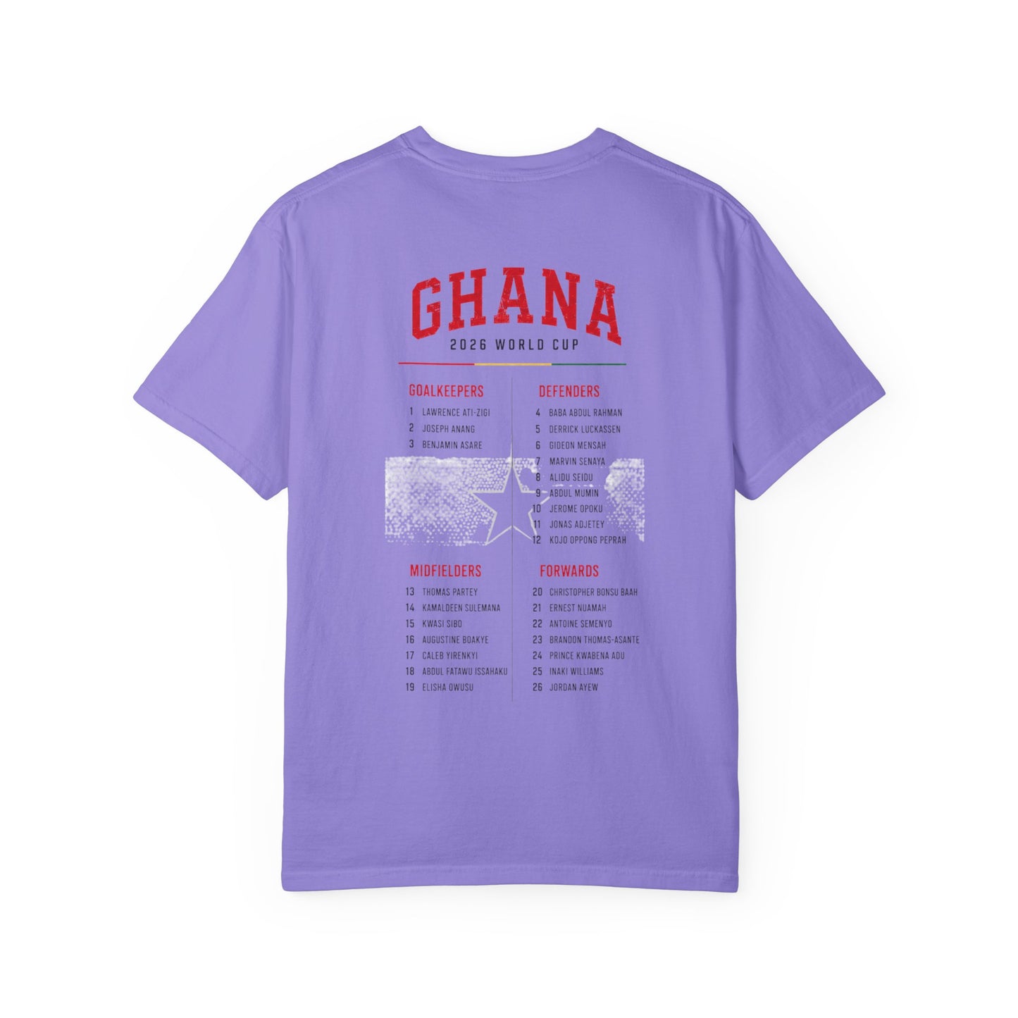 GHANA Unisex Garment-Dyed T-shirt