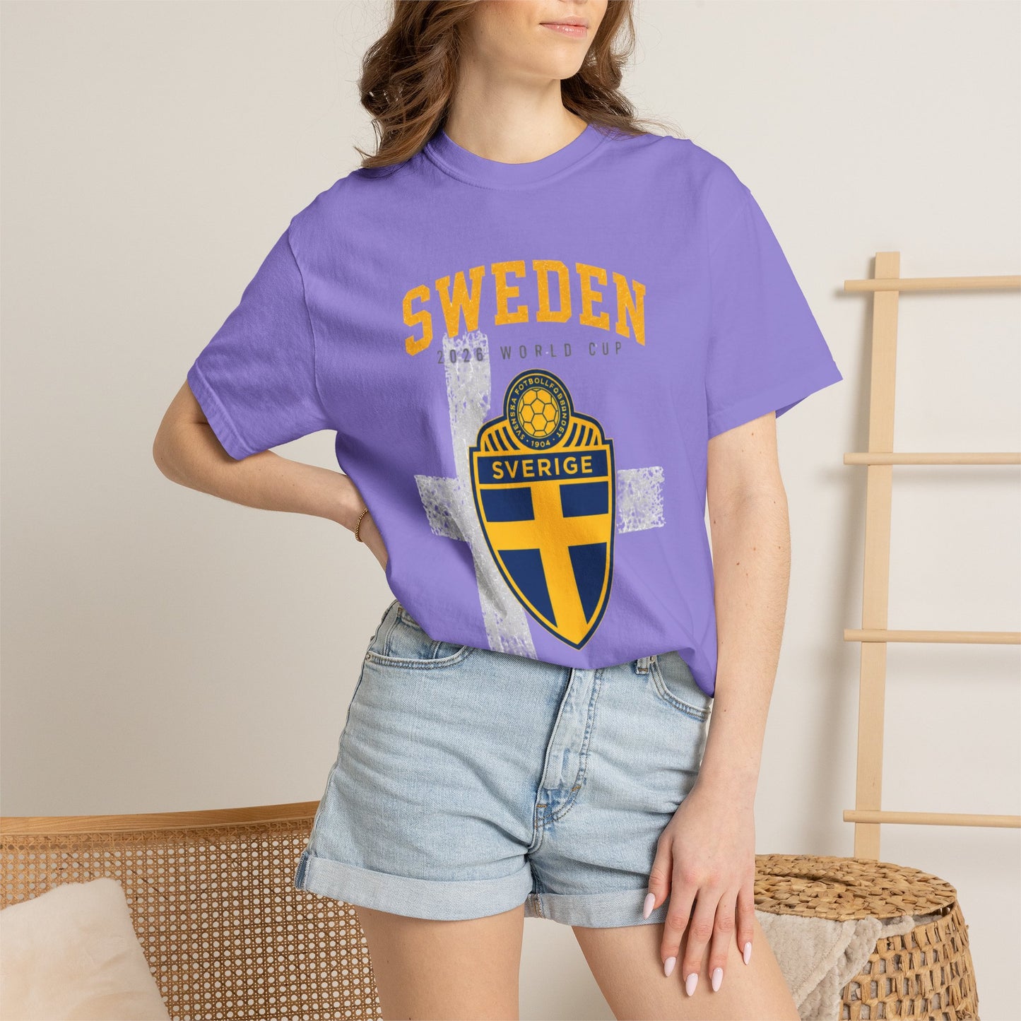 SWEDEN Unisex Garment-Dyed T-shirt