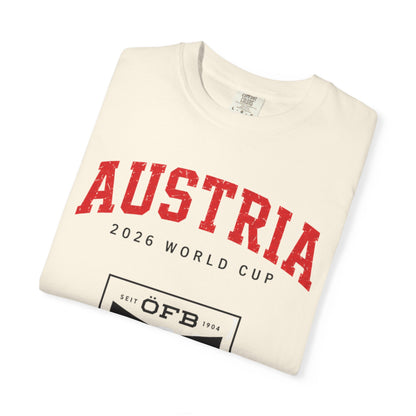 AUSTRIA Unisex Garment-Dyed T-shirt