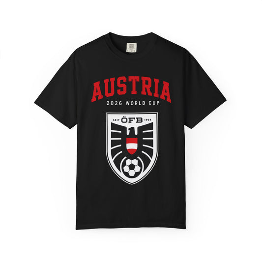 AUSTRIA Unisex Garment-Dyed T-shirt
