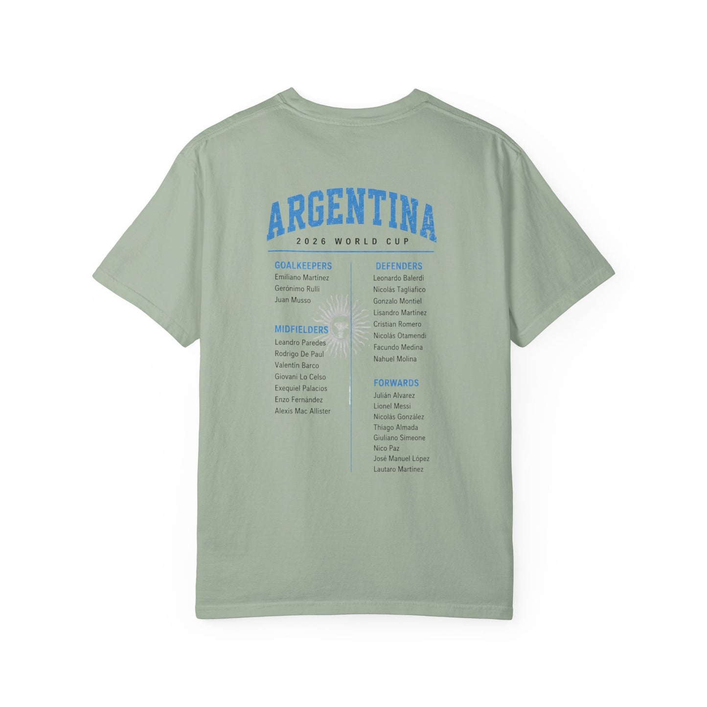 FIFA ARGENTINA Unisex Garment-Dyed T-shirt