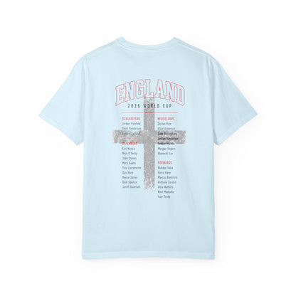ENGLAND Unisex Garment-Dyed T-shirt