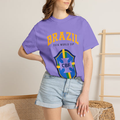 BRAZIL Unisex Garment-Dyed T-shirt