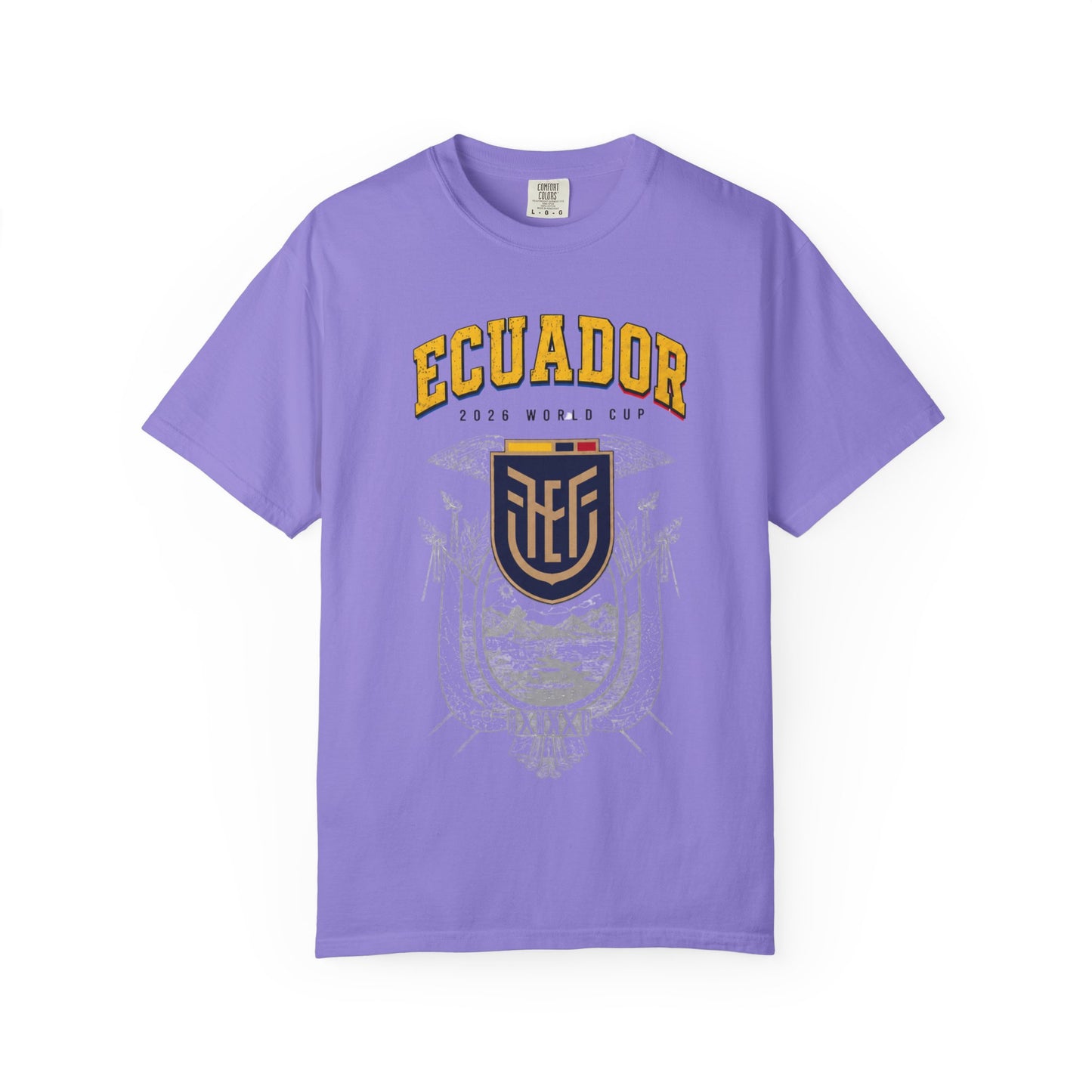ECUADOR Unisex Garment-Dyed T-shirt