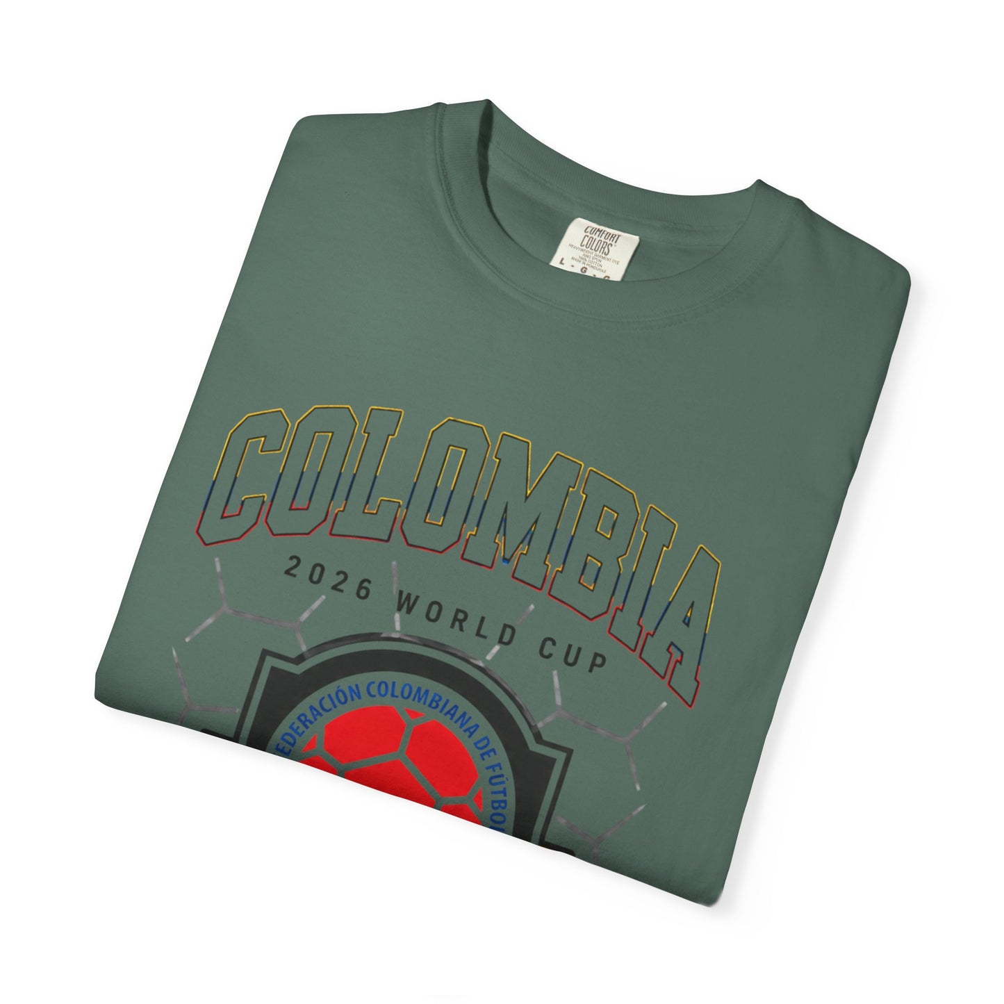 FIFA COLOMBIA Unisex Garment-Dyed T-shirt