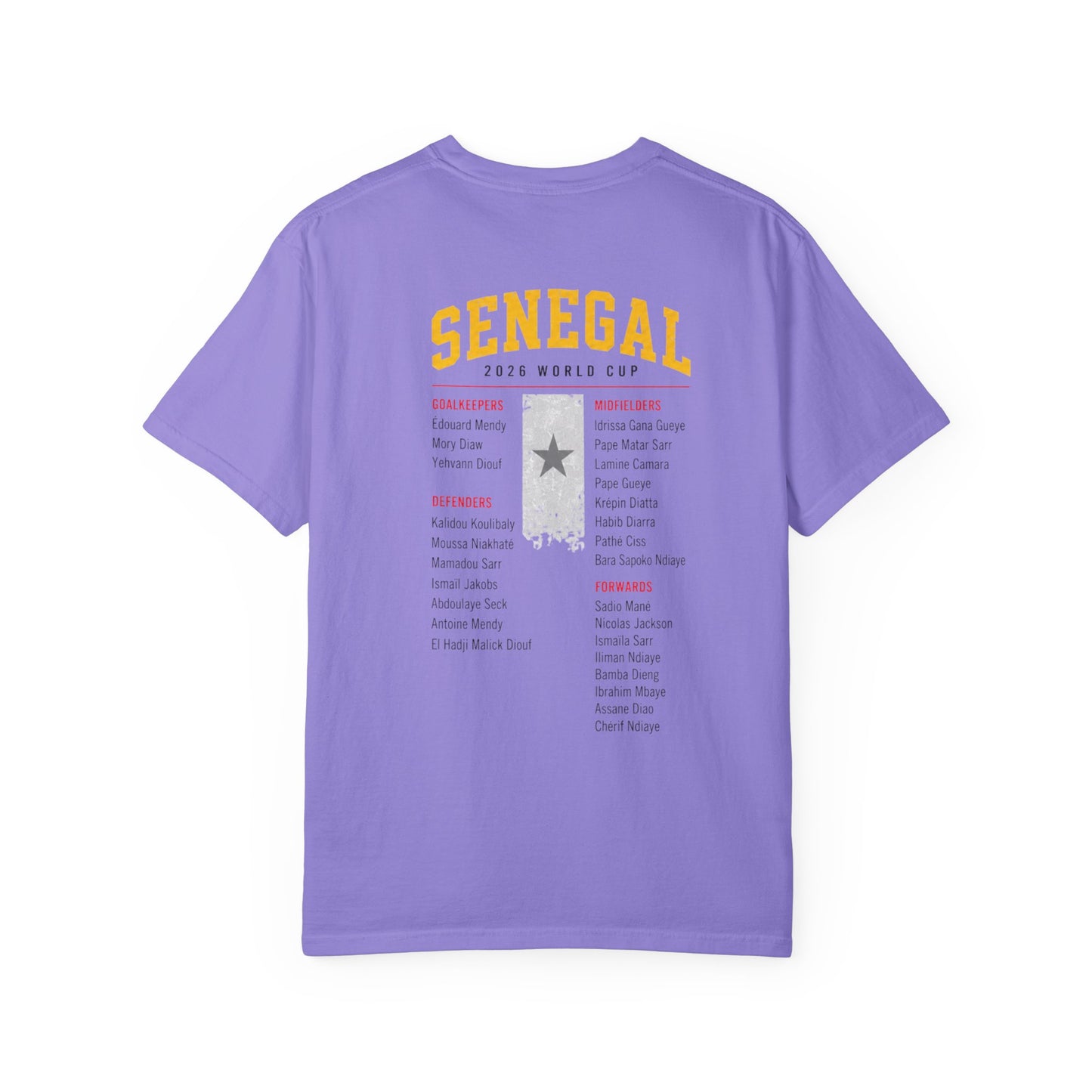 SENEGAL Unisex Garment-Dyed T-shirt