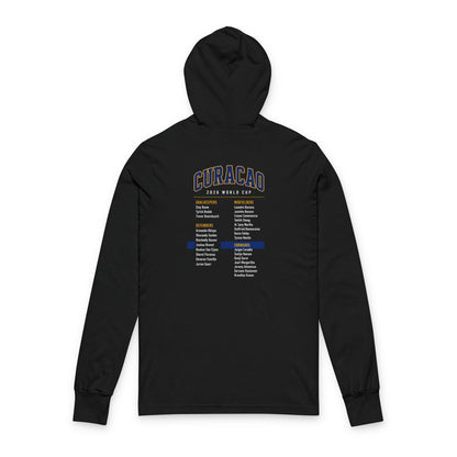 Curacao Hoodie Tee — Lightweight Hooded Long-Sleeve Shirt