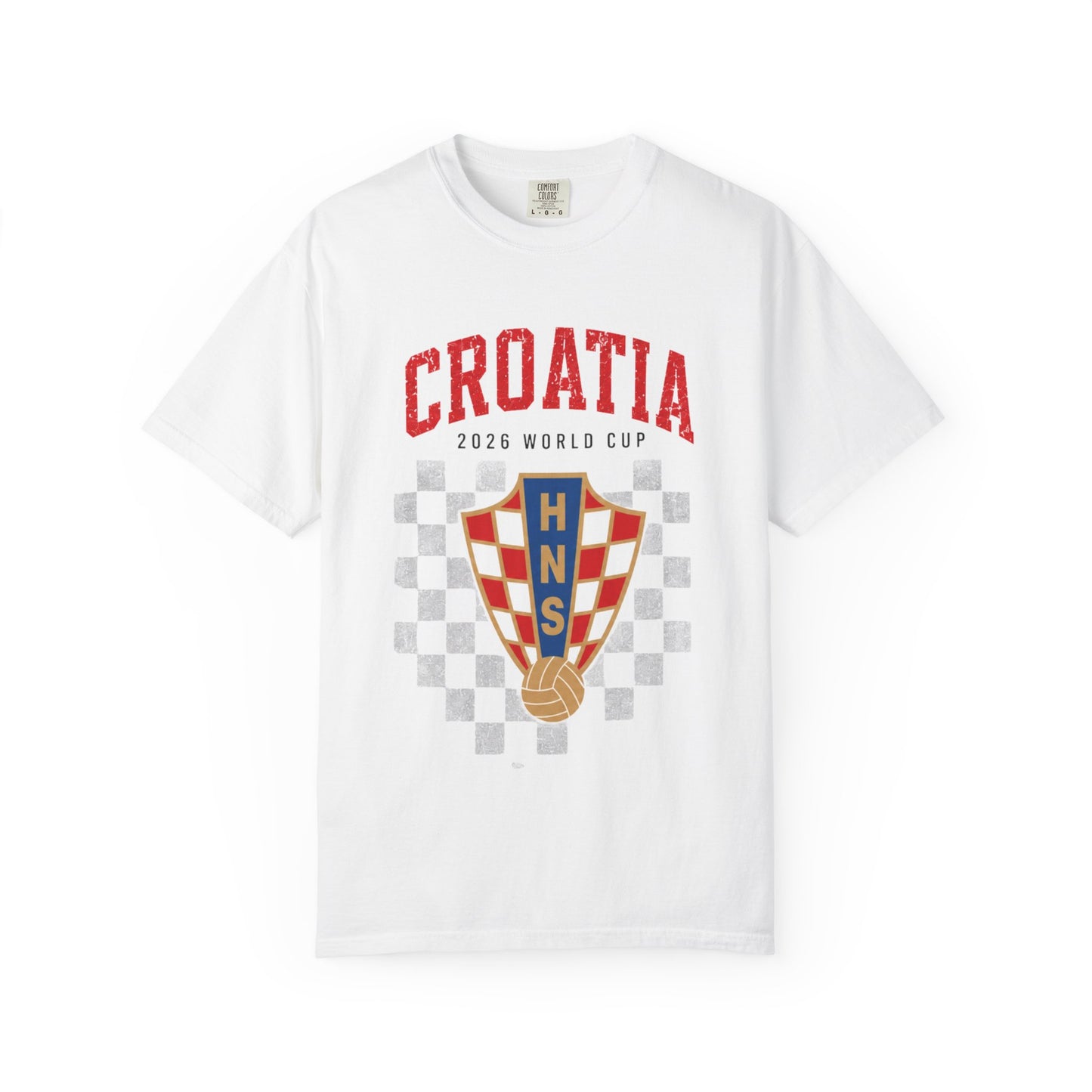 CROATIA Unisex Garment-Dyed T-shirt