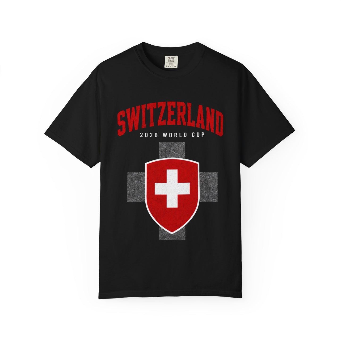 SWITZERLAND Unisex Garment-Dyed T-shirt