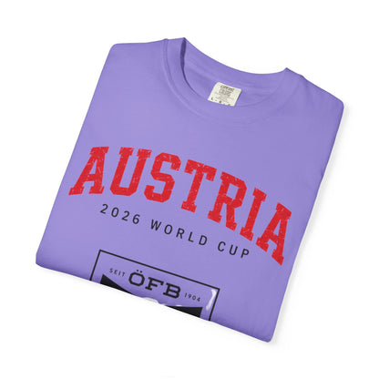 AUSTRIA Unisex Garment-Dyed T-shirt