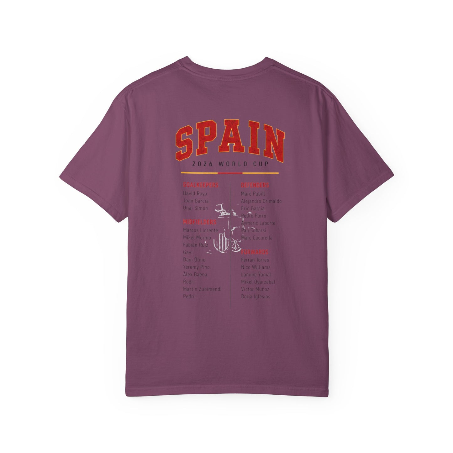 SPAIN Unisex Garment-Dyed T-shirt