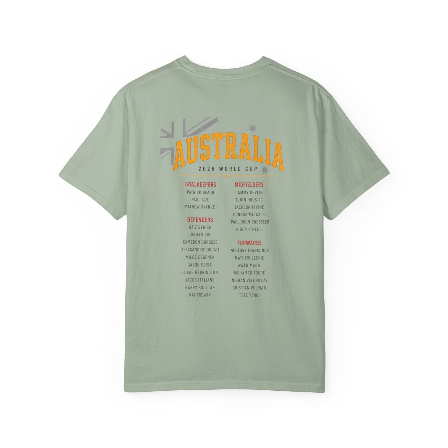 AUSTRALIA FIFA Unisex Garment-Dyed T-shirt
