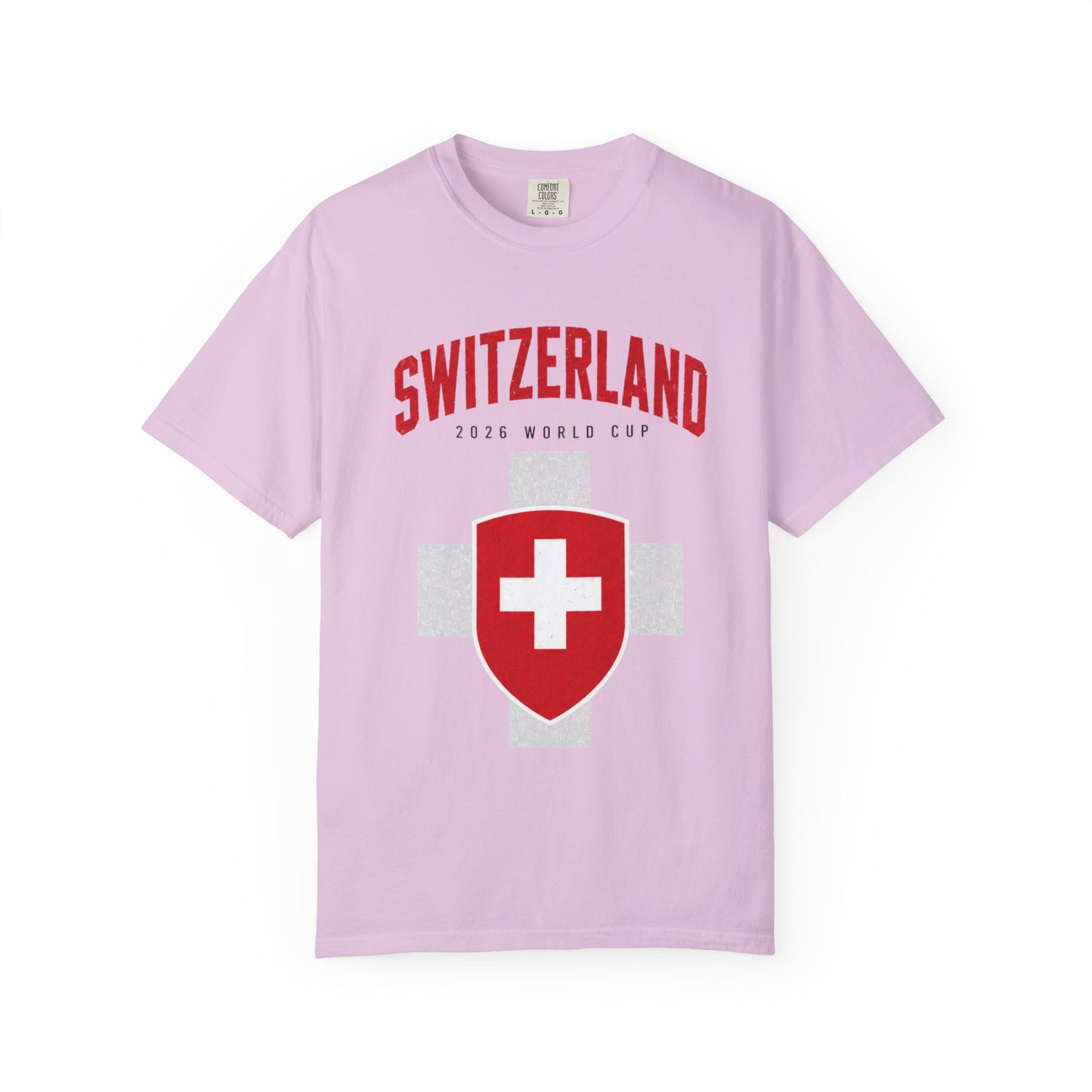 SWITZERLAND Unisex Garment-Dyed T-shirt
