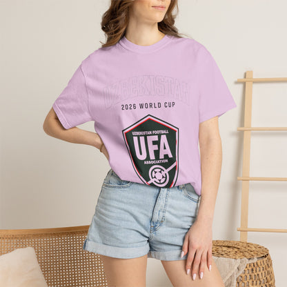 UZBEKISTAN Unisex Garment-Dyed T-shirt