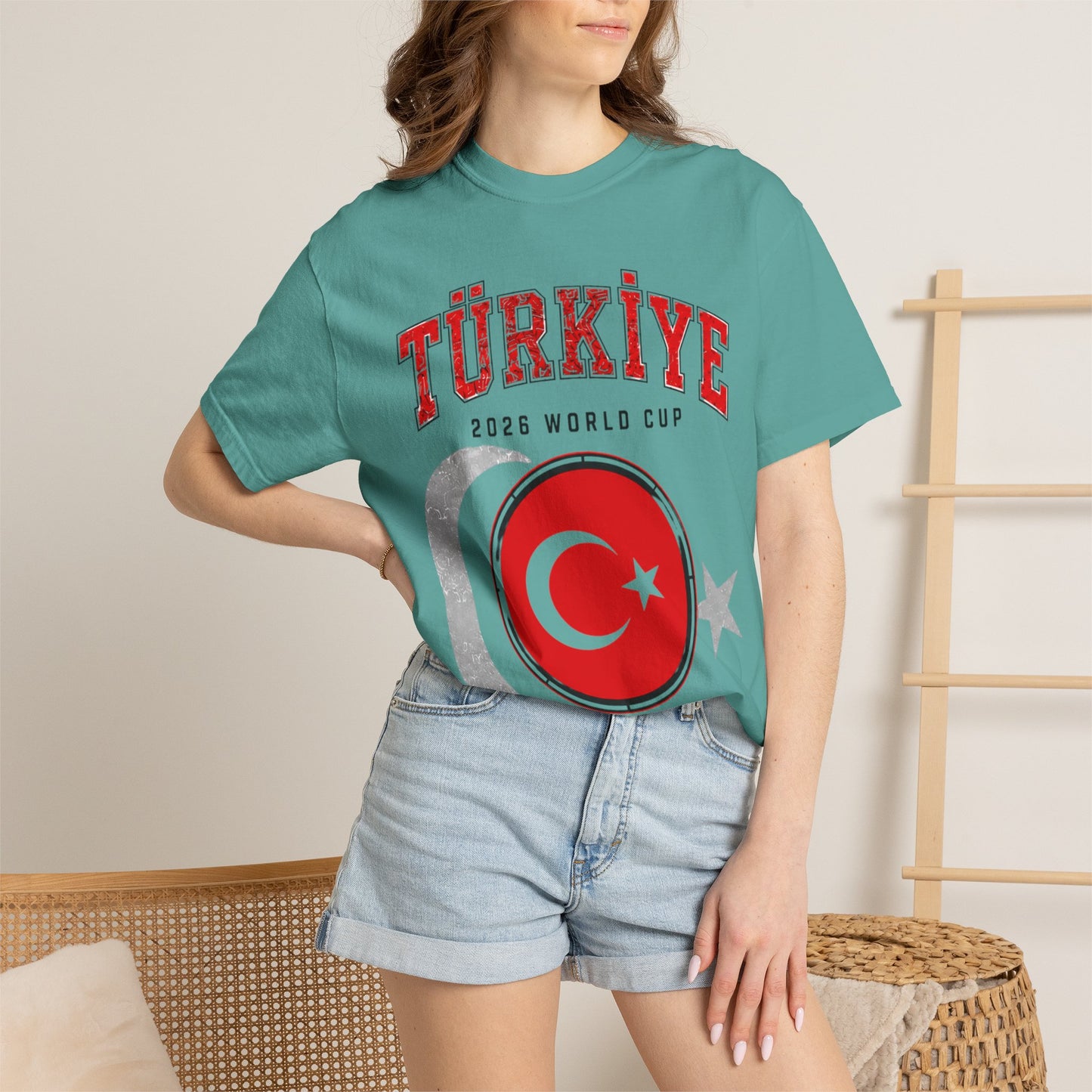 Turkey Unisex Garment-Dyed T-shirt