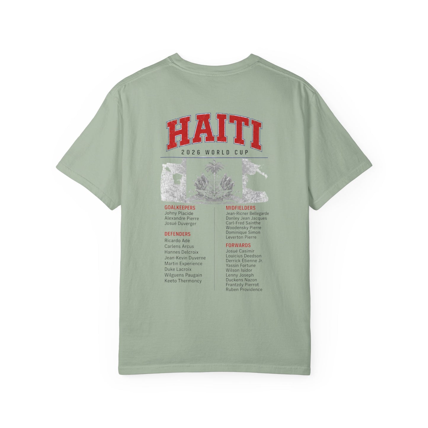 HAITI Unisex Garment-Dyed T-shirt