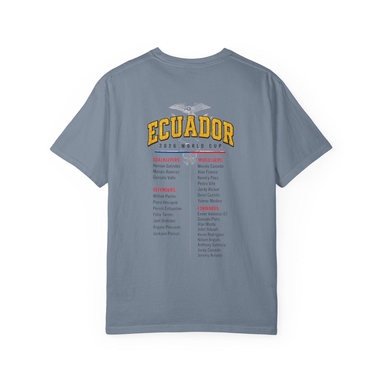 ECUADOR Unisex Garment-Dyed T-shirt