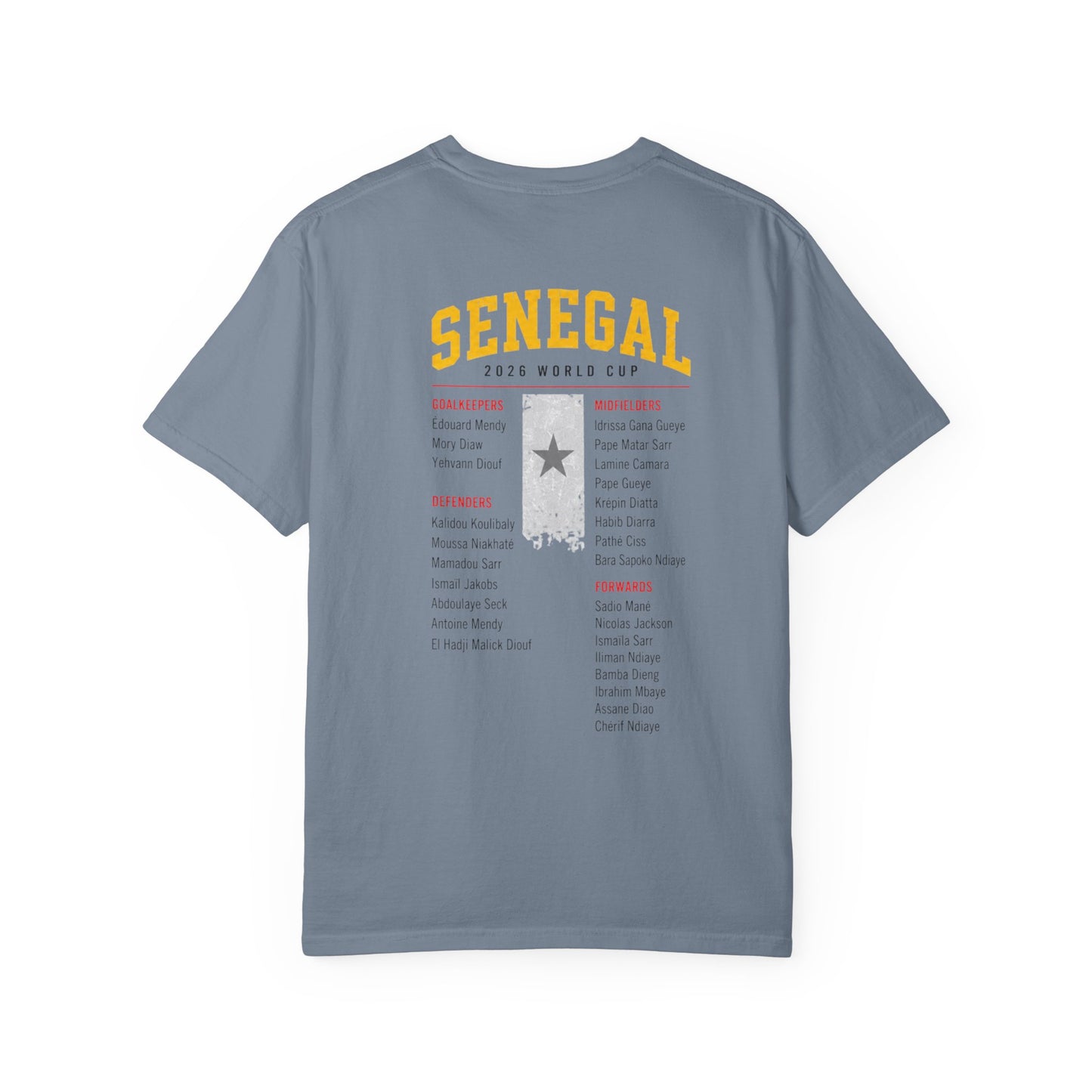 SENEGAL Unisex Garment-Dyed T-shirt