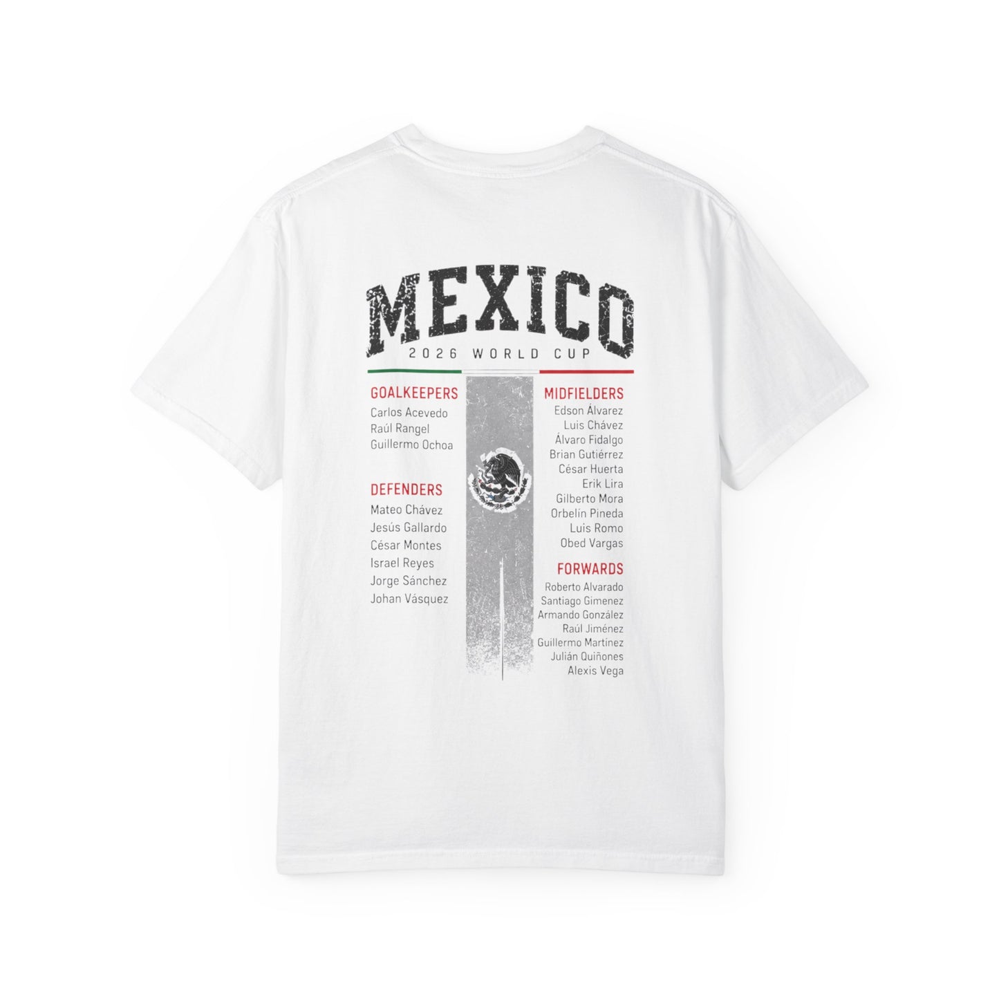MEXICO Unisex Garment-Dyed T-shirt