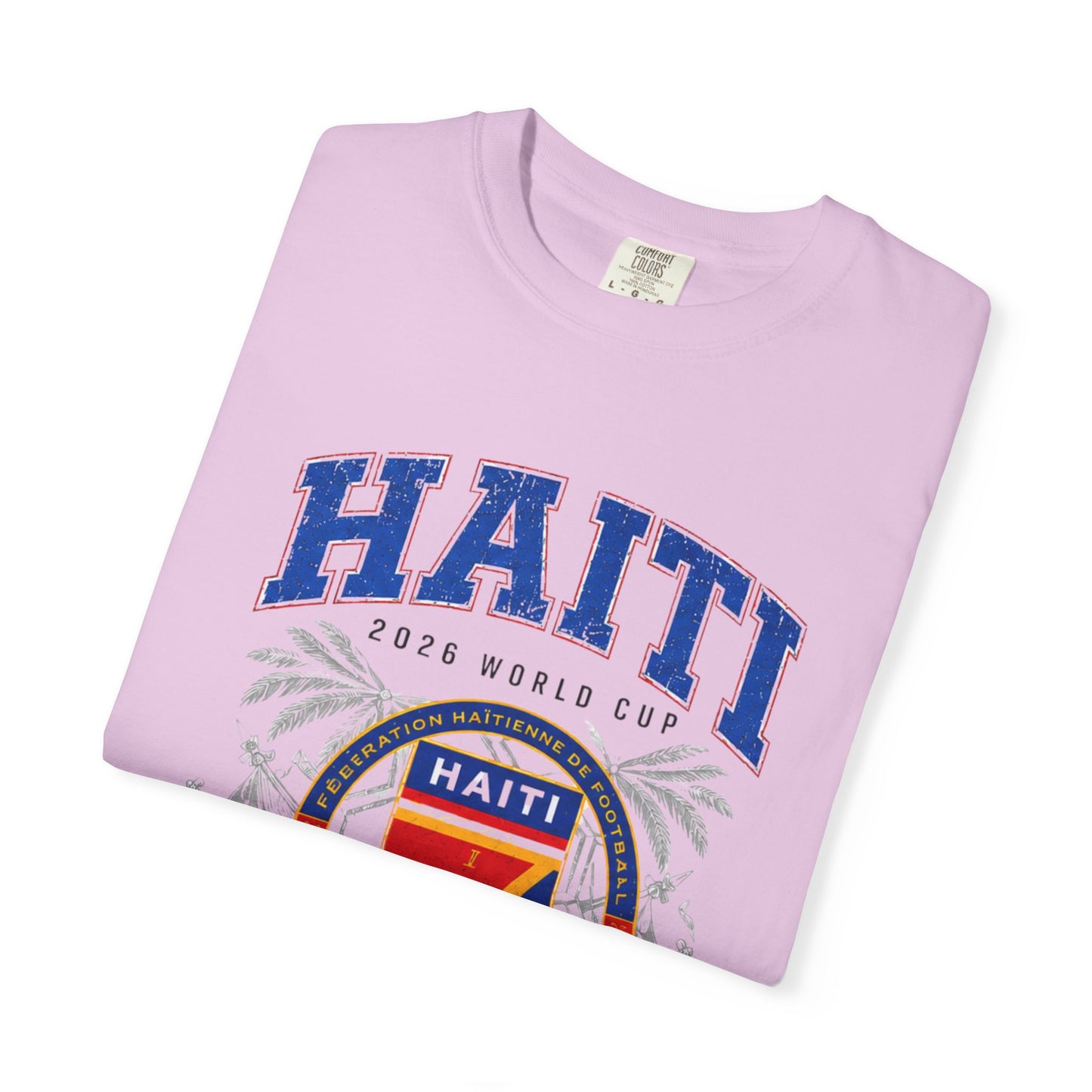 HAITI Unisex Garment-Dyed T-shirt