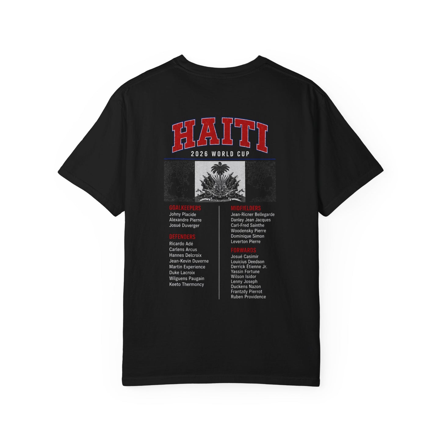 HAITI Unisex Garment-Dyed T-shirt