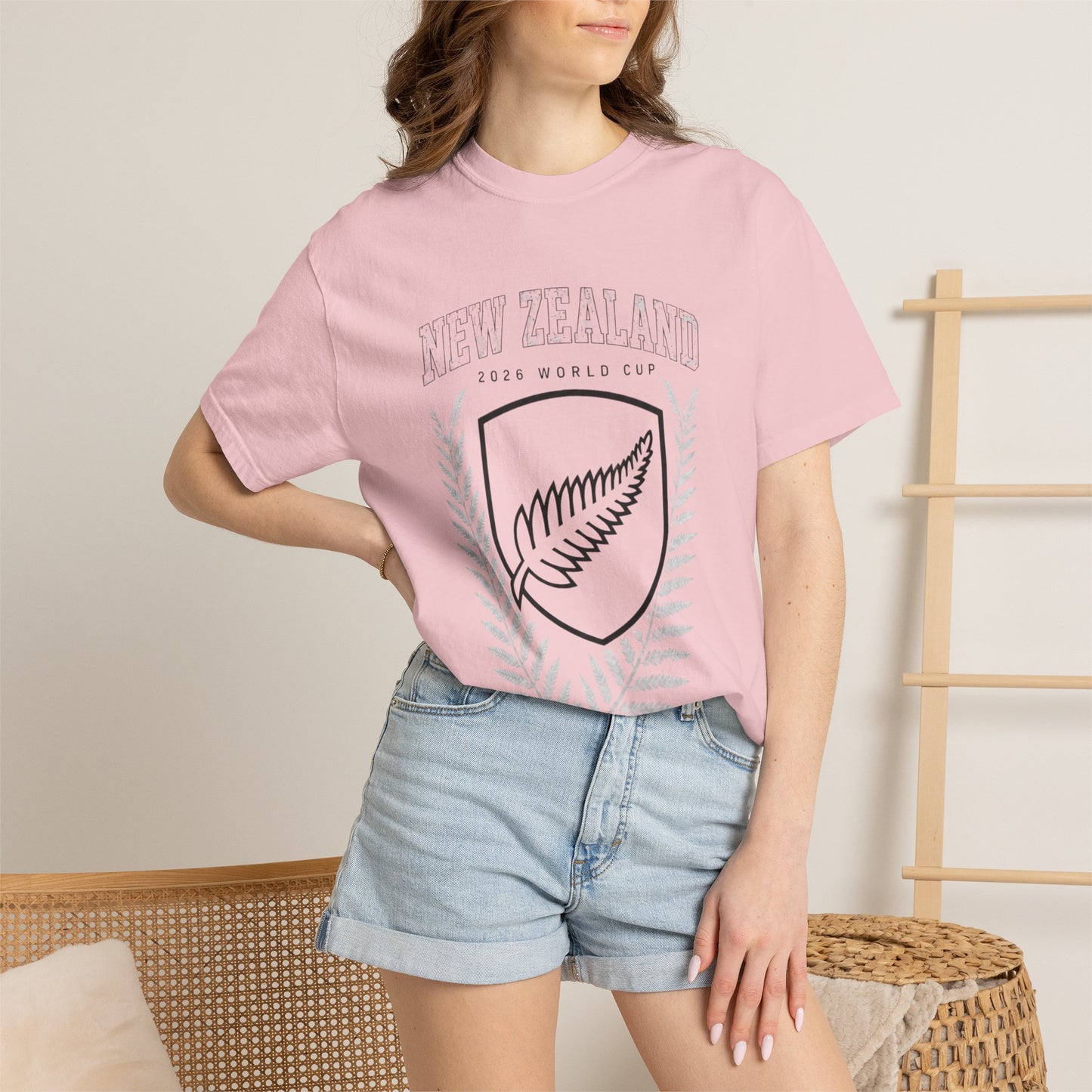 NEW ZEALAND Unisex Garment-Dyed T-shirt