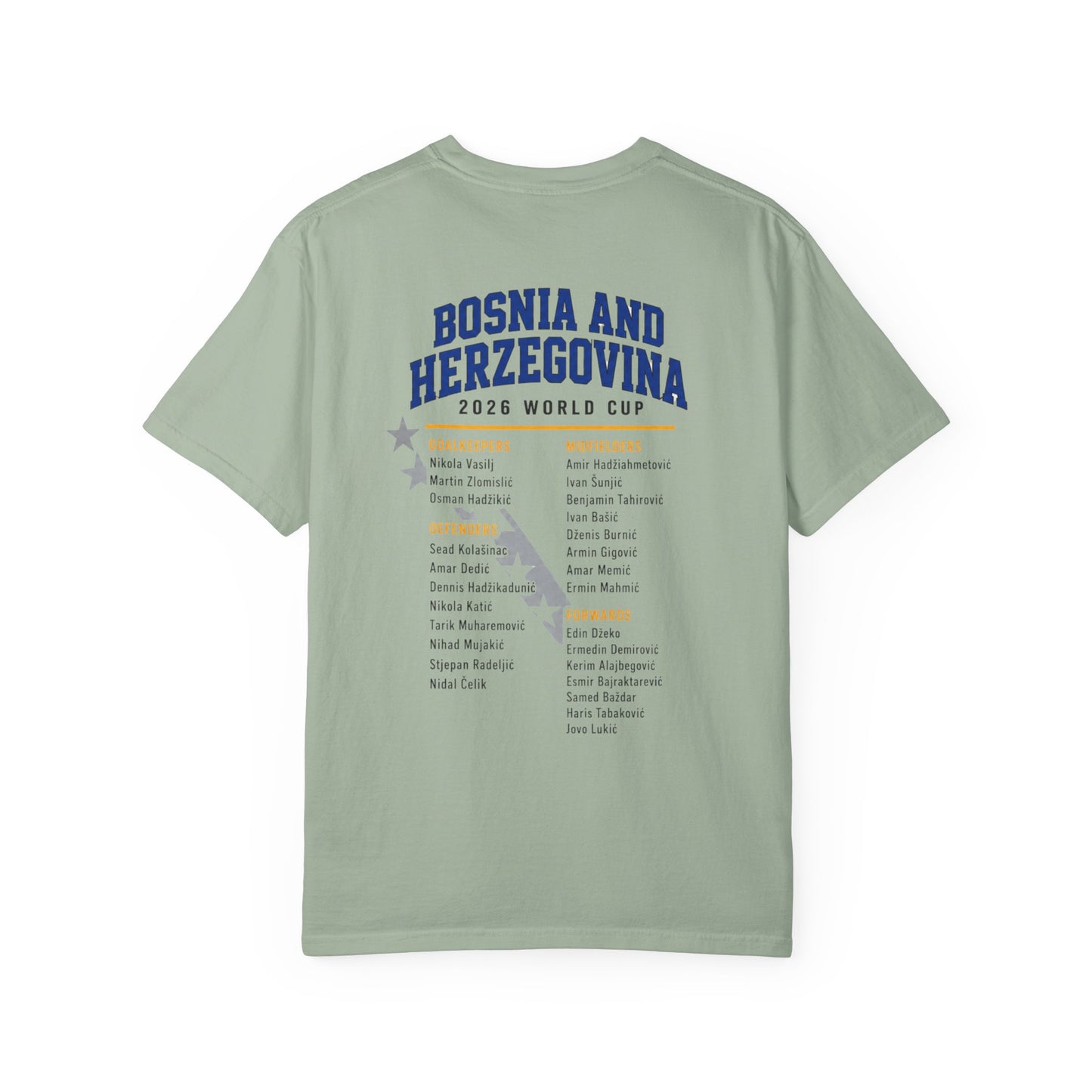 BOSNIA AND HERZEGOVINA Unisex Garment-Dyed T-shirt