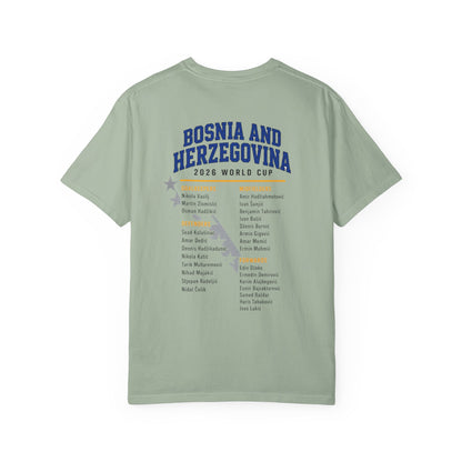 BOSNIA AND HERZEGOVINA Unisex Garment-Dyed T-shirt