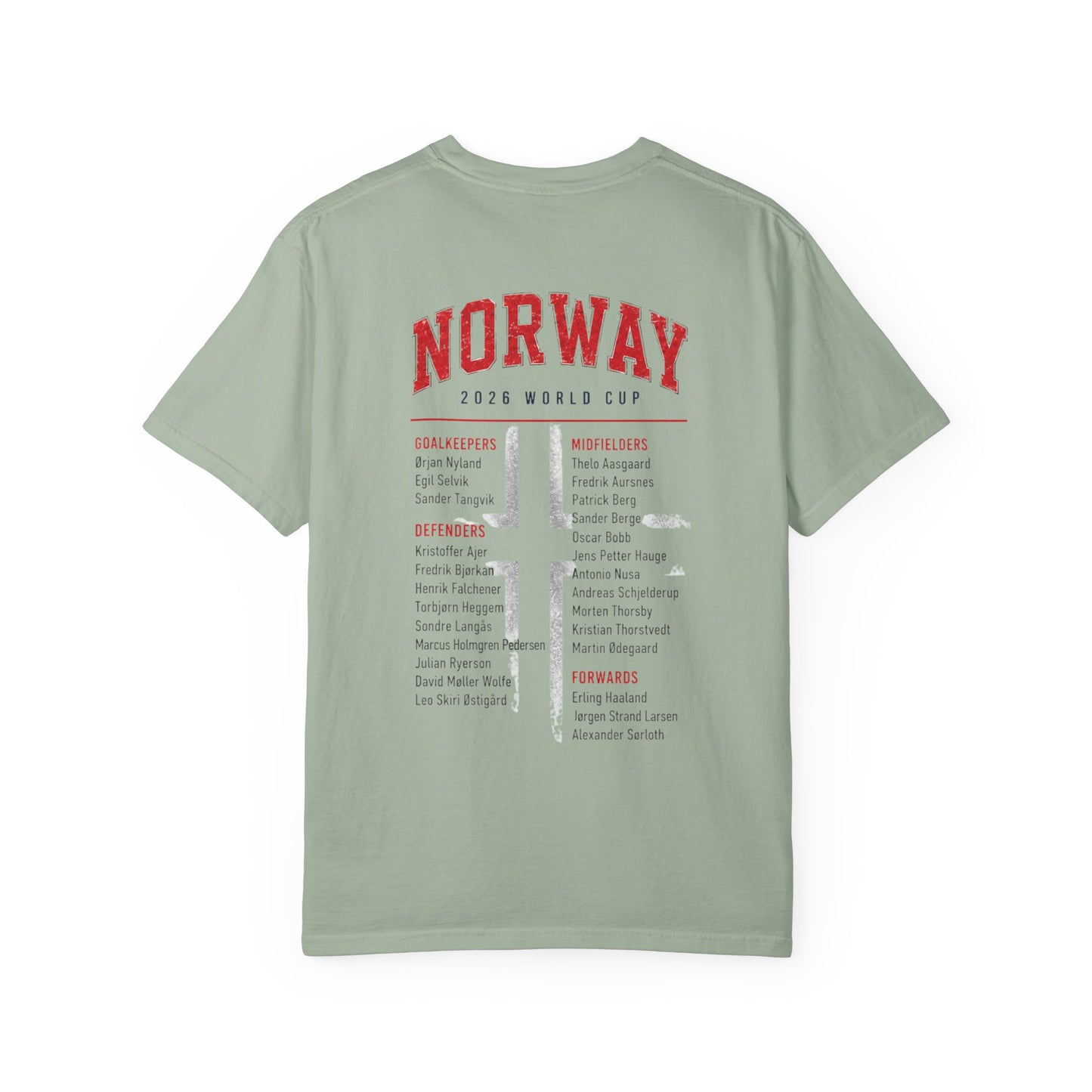 FIFA NORWAY Unisex Garment-Dyed T-shirt