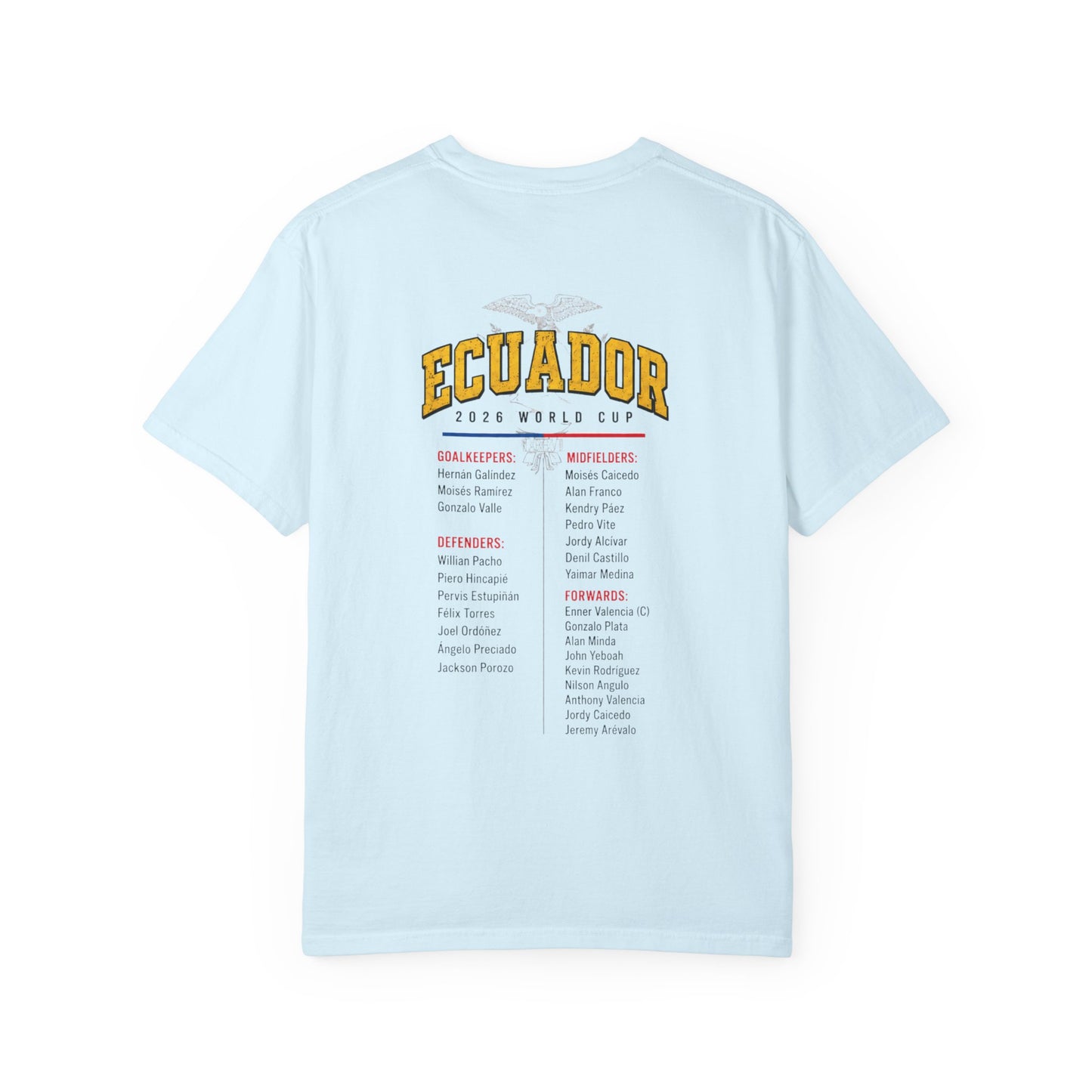 ECUADOR Unisex Garment-Dyed T-shirt