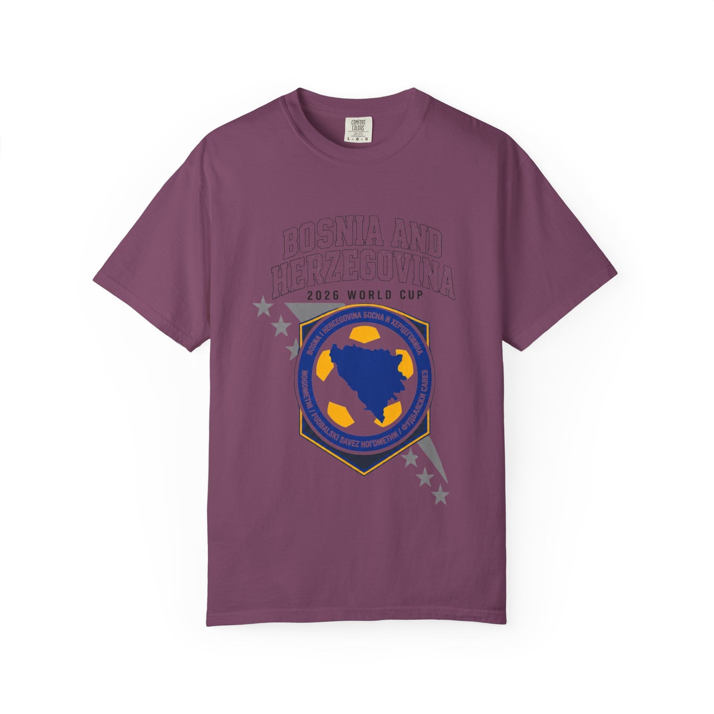 BOSNIA AND HERZEGOVINA Unisex Garment-Dyed T-shirt