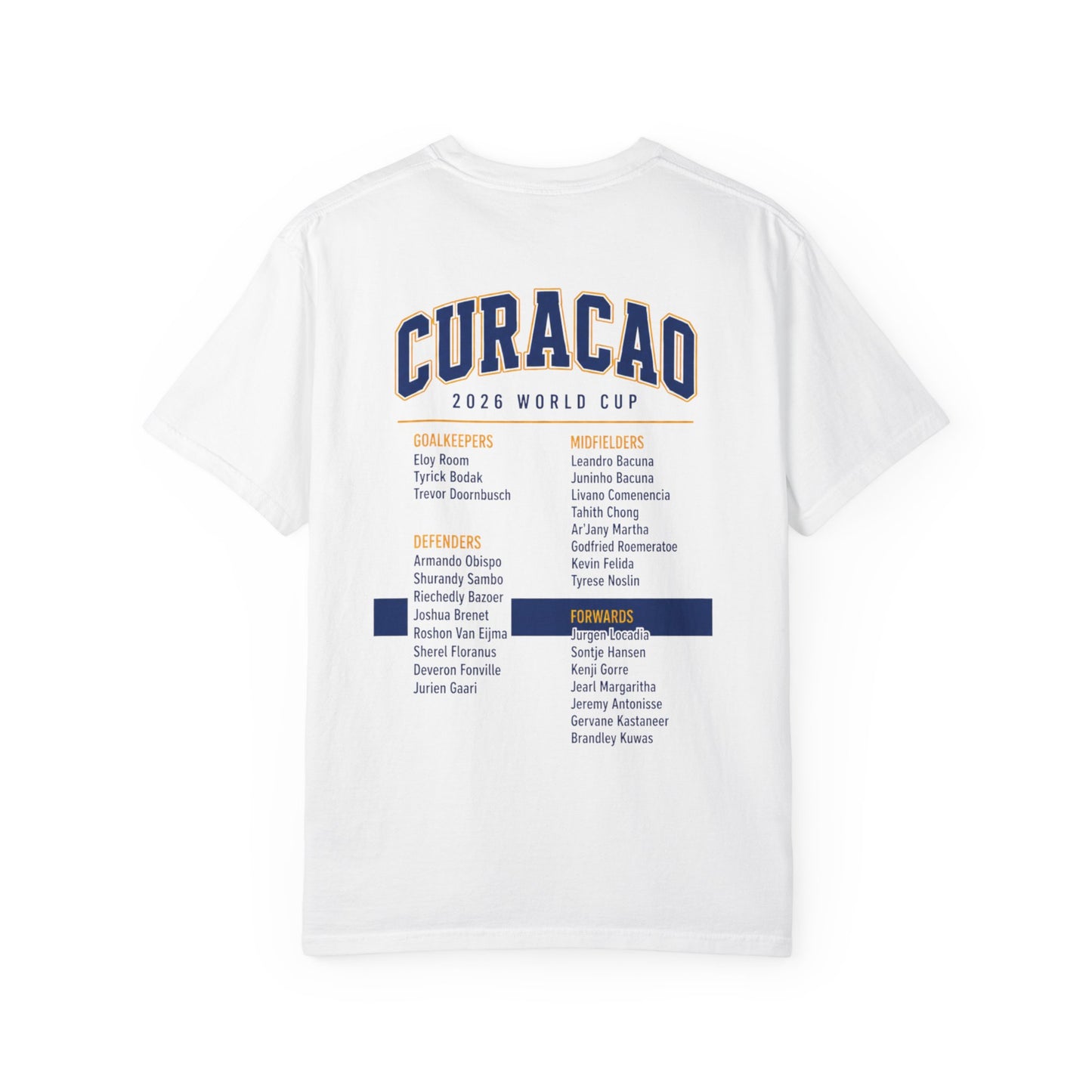Curacao Unisex Garment-Dyed T-shirt