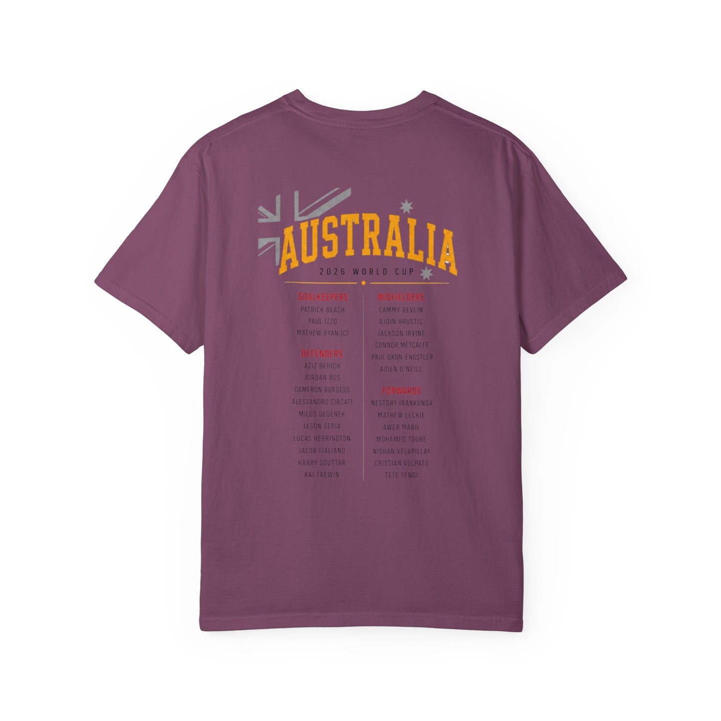 AUSTRALIA FIFA Unisex Garment-Dyed T-shirt