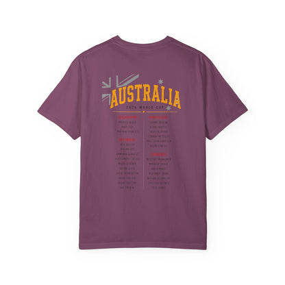 AUSTRALIA FIFA Unisex Garment-Dyed T-shirt