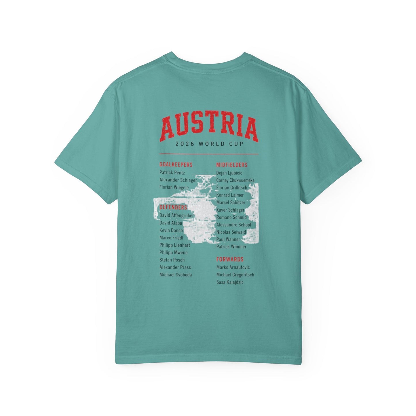 AUSTRIA Unisex Garment-Dyed T-shirt